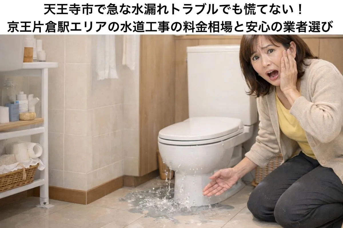 天王寺市で急な水漏れトラブルでも慌てない!京王片倉駅エリアの水道工事の料金相場と安心の業者選び